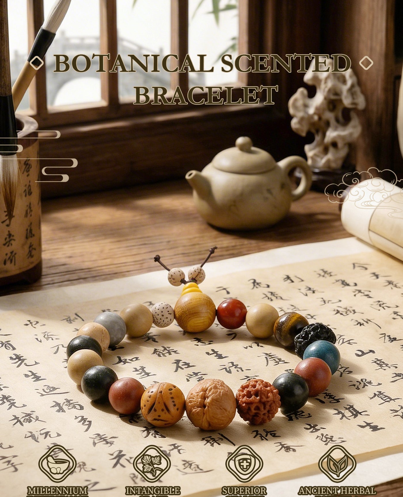 Autumn Focus Herbal Bracelet