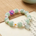 Mint Serenity Herbal Bead Bracelet – Soothing Sleep Aid Aromatic Wellness Jewelry